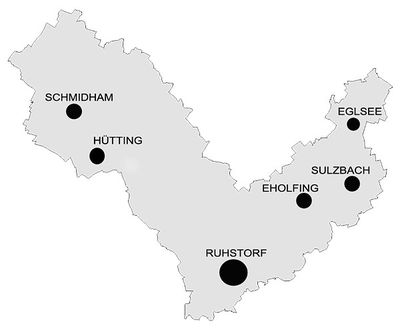 Ortsteile Ruhstorf
